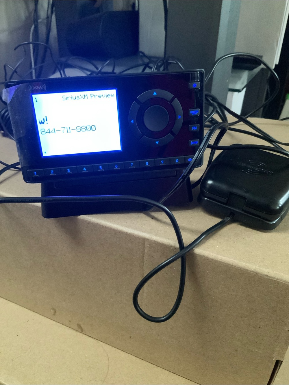 Sirius XM ONYX EZ Complete Radio Kit – Home– Model SXHD1(A). Needs activation.